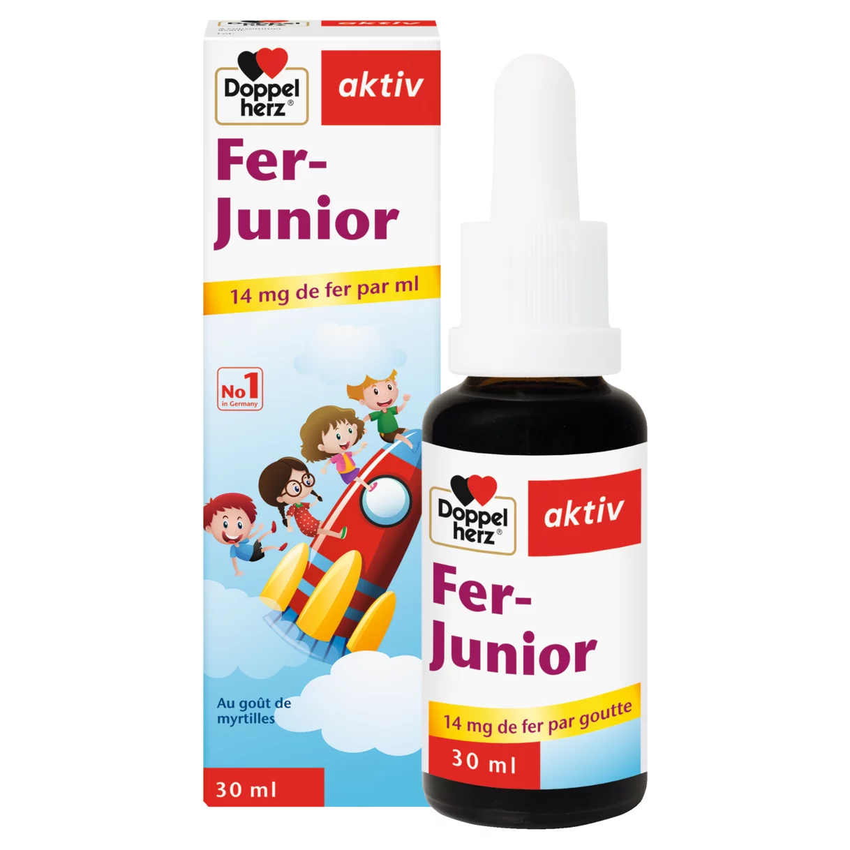 Doppelherz aktiv Fer-Junior Vue de face