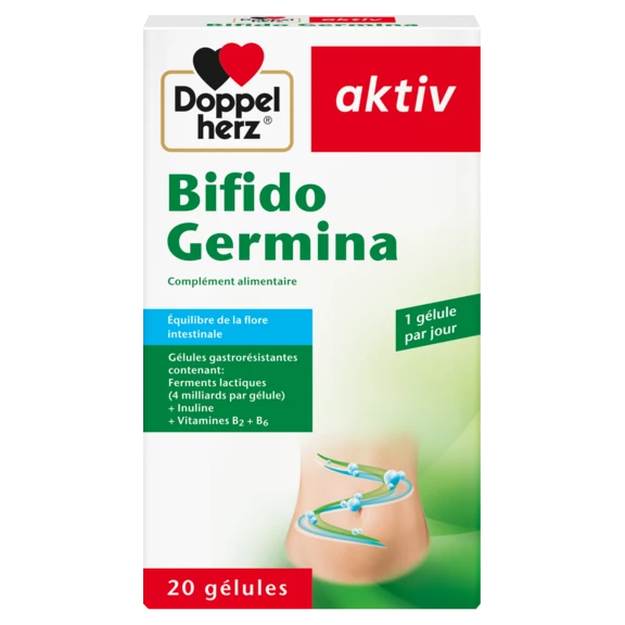 Doppelherz aktiv Bifido Germina Vue de face