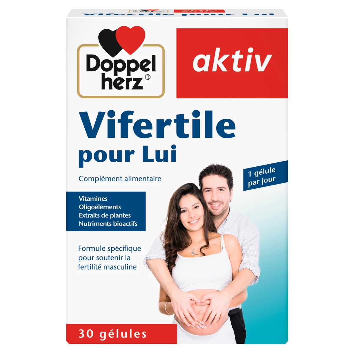 Doppelherz aktiv Vifertile pour Lui Vue de face
