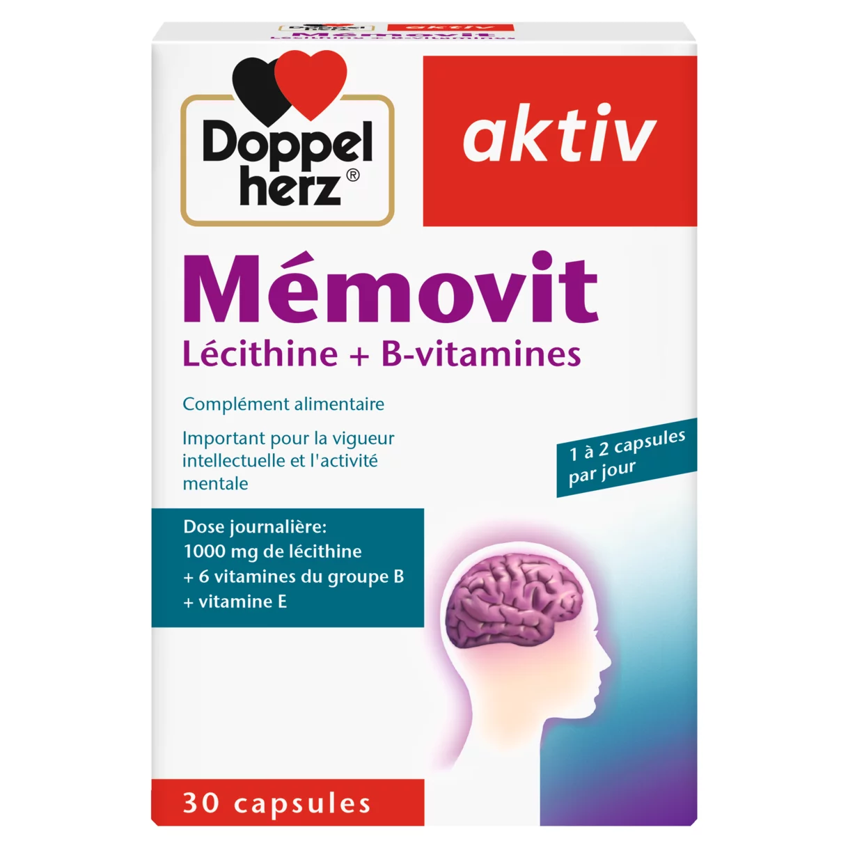 Doppelherz aktiv Mémovit Vue de face