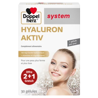 Doppelherz system HYALURON AKTIV 2+1 Vue de face