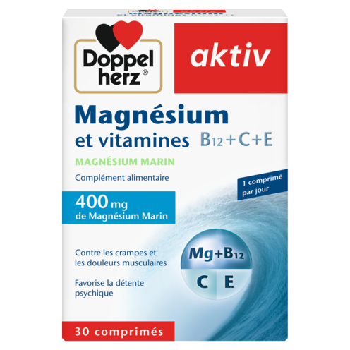 Magnésium et vitamines 