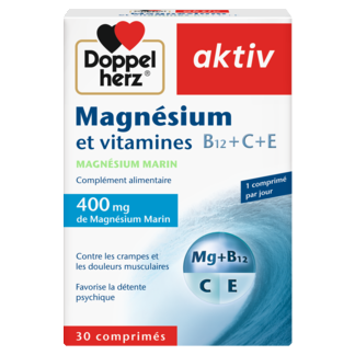 Magnésium et vitamines 