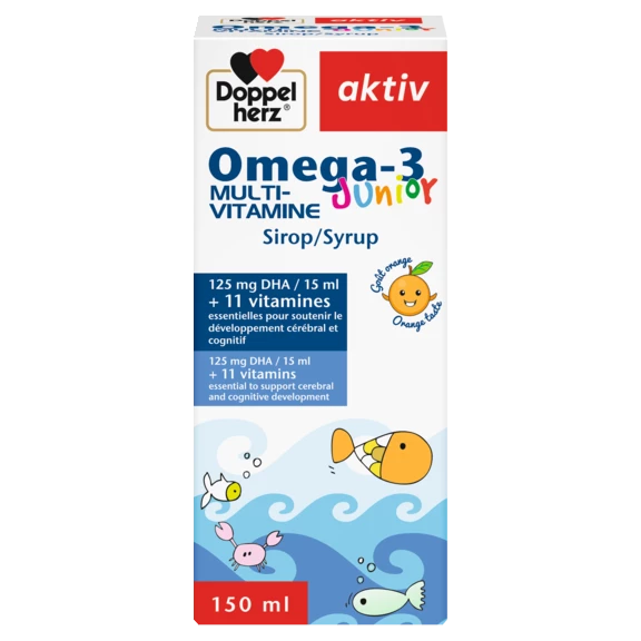 Doppelherz aktiv Omega-3 Junior Vue de face